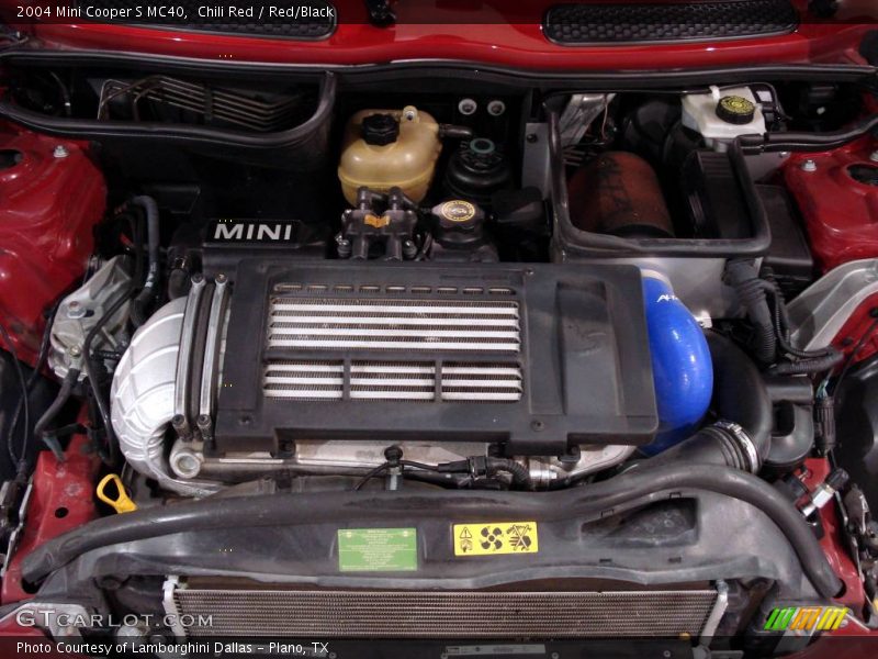 Chili Red / Red/Black 2004 Mini Cooper S MC40