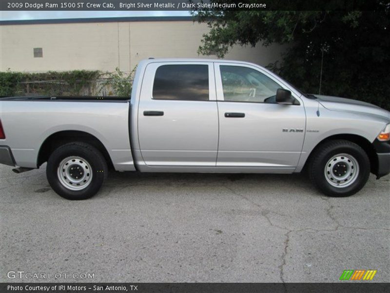 Bright Silver Metallic / Dark Slate/Medium Graystone 2009 Dodge Ram 1500 ST Crew Cab