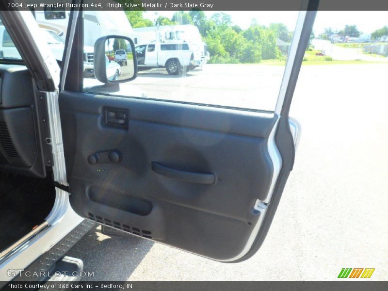 Bright Silver Metallic / Dark Slate Gray 2004 Jeep Wrangler Rubicon 4x4