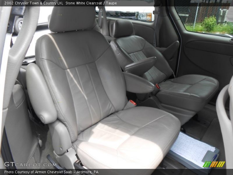 Rear Seat of 2002 Town & Country LXi