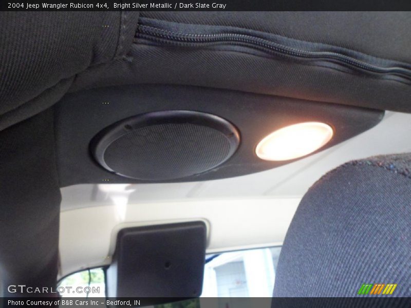 Bright Silver Metallic / Dark Slate Gray 2004 Jeep Wrangler Rubicon 4x4