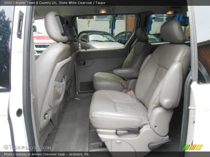 Rear Seat of 2002 Town & Country LXi