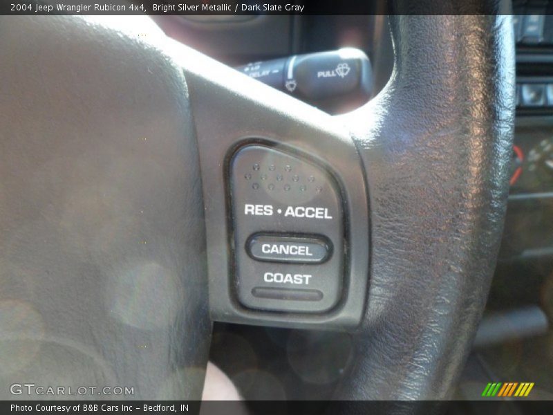 Bright Silver Metallic / Dark Slate Gray 2004 Jeep Wrangler Rubicon 4x4