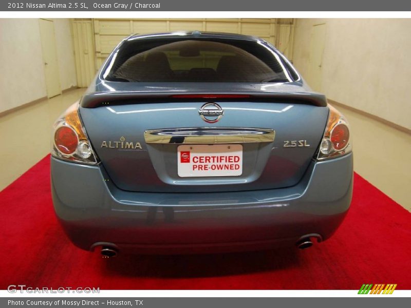 Ocean Gray / Charcoal 2012 Nissan Altima 2.5 SL