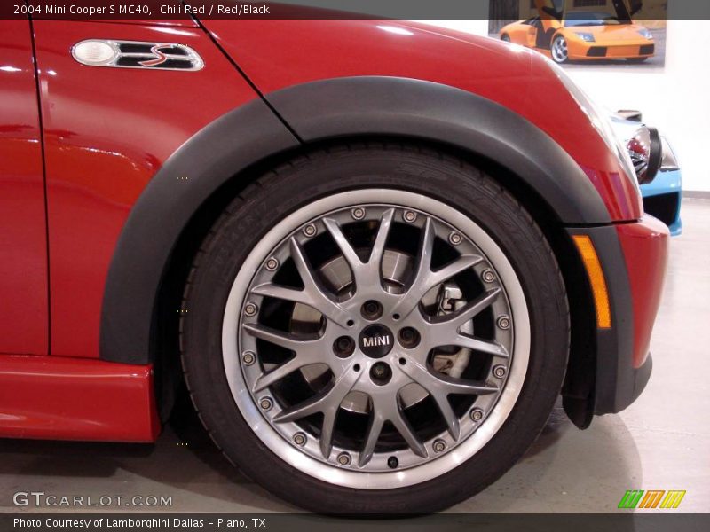 Chili Red / Red/Black 2004 Mini Cooper S MC40