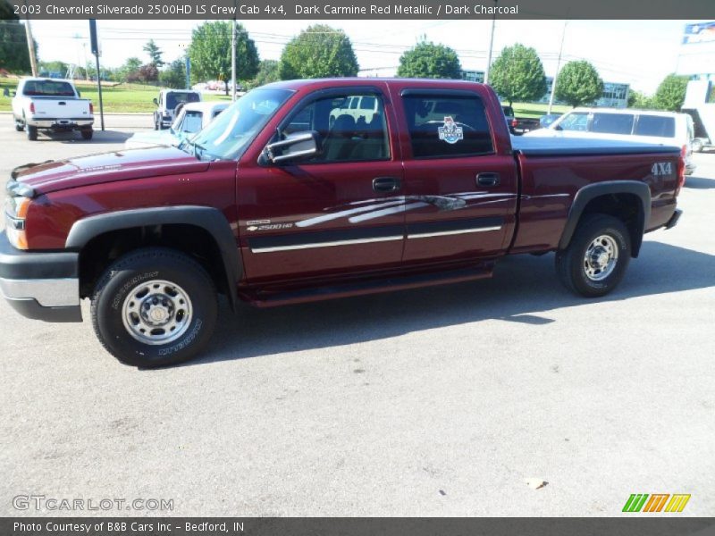  2003 Silverado 2500HD LS Crew Cab 4x4 Dark Carmine Red Metallic