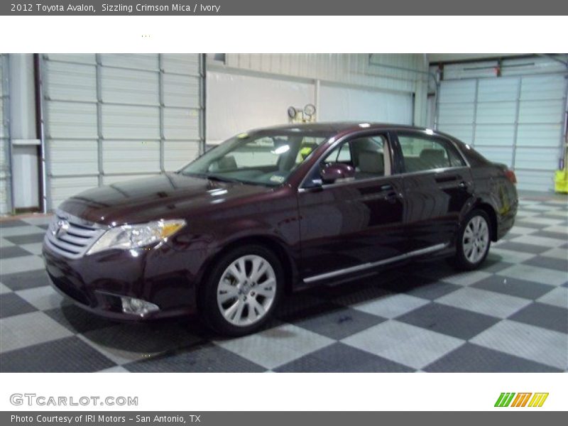 Sizzling Crimson Mica / Ivory 2012 Toyota Avalon