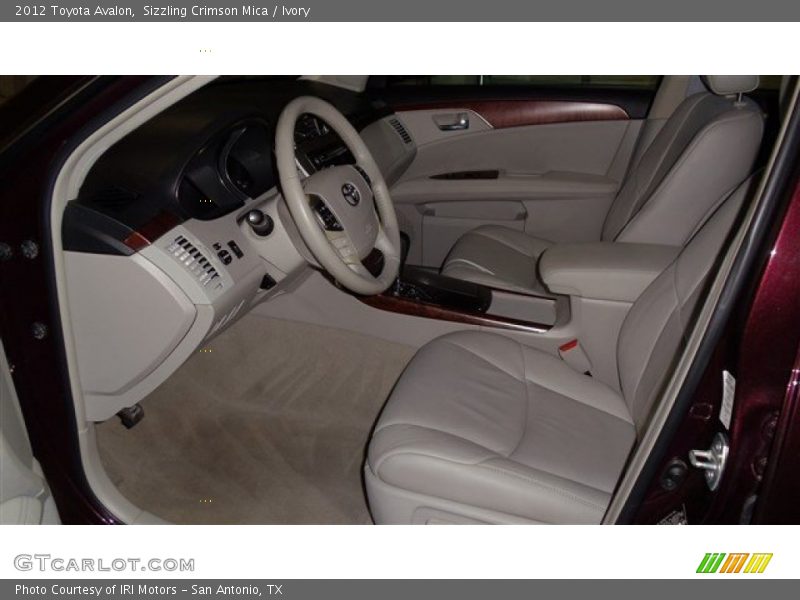 Sizzling Crimson Mica / Ivory 2012 Toyota Avalon