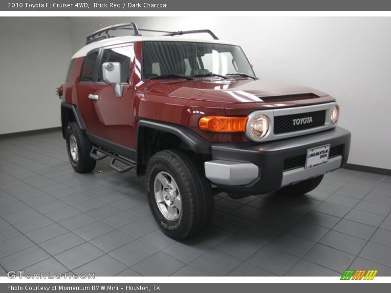 Brick Red / Dark Charcoal 2010 Toyota FJ Cruiser 4WD