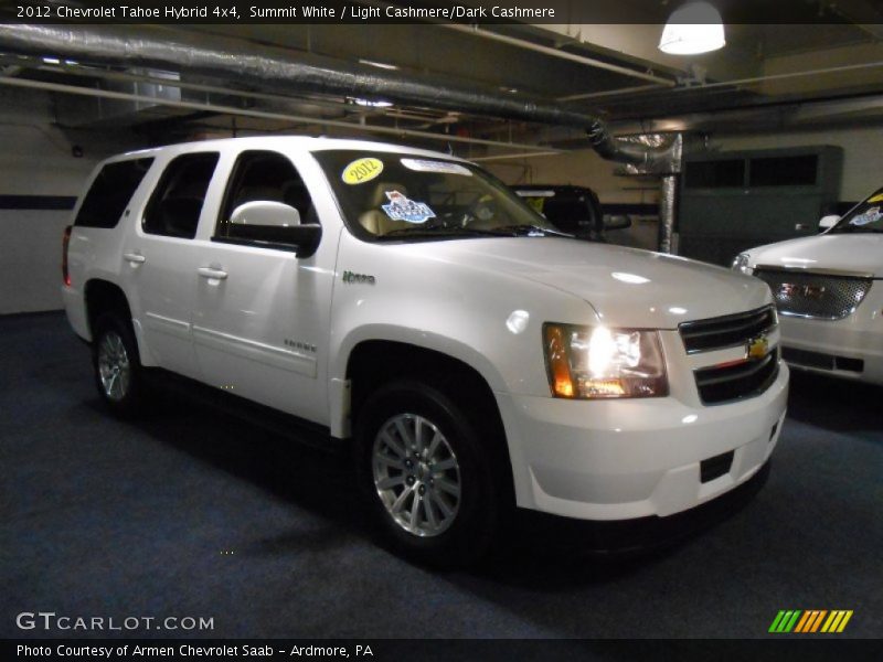 Front 3/4 View of 2012 Tahoe Hybrid 4x4