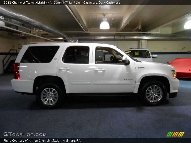  2012 Tahoe Hybrid 4x4 Summit White