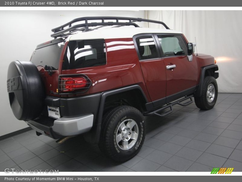 Brick Red / Dark Charcoal 2010 Toyota FJ Cruiser 4WD