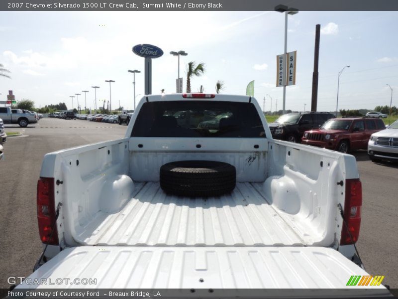 Summit White / Ebony Black 2007 Chevrolet Silverado 1500 LT Crew Cab
