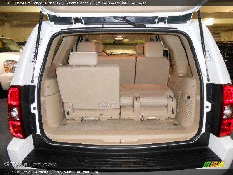  2012 Tahoe Hybrid 4x4 Trunk