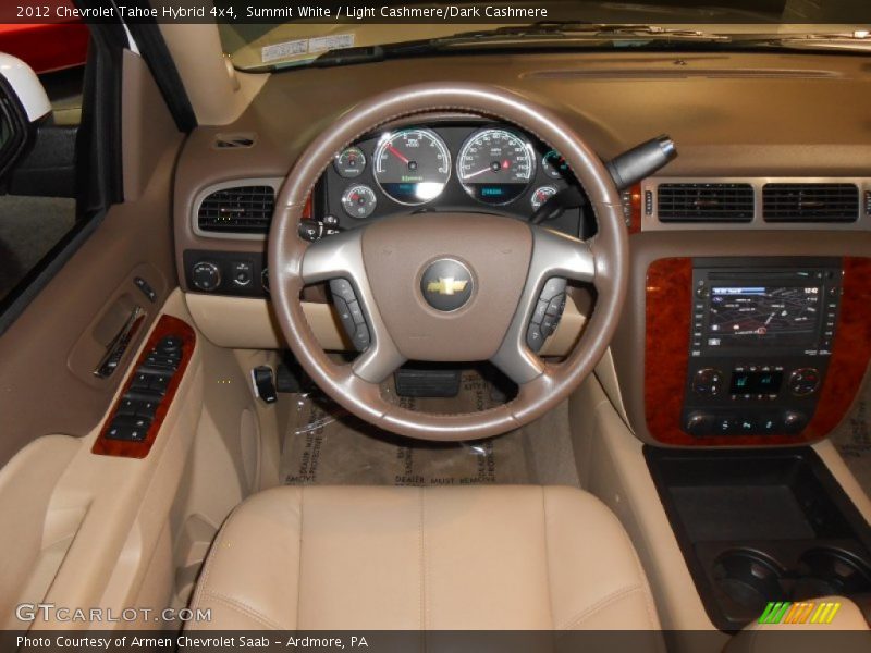 Dashboard of 2012 Tahoe Hybrid 4x4