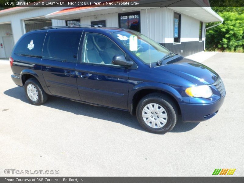Midnight Blue Pearl / Medium Slate Gray 2006 Chrysler Town & Country LX