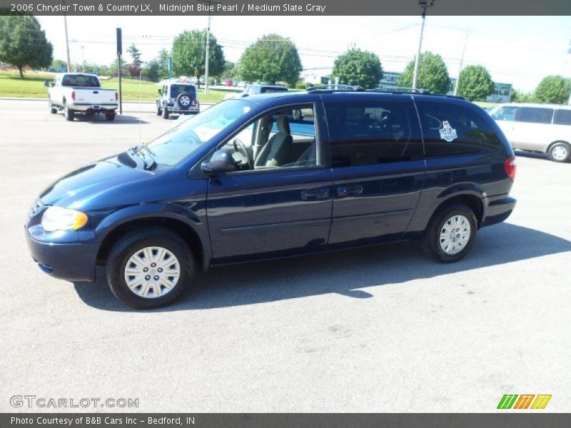 Midnight Blue Pearl / Medium Slate Gray 2006 Chrysler Town & Country LX