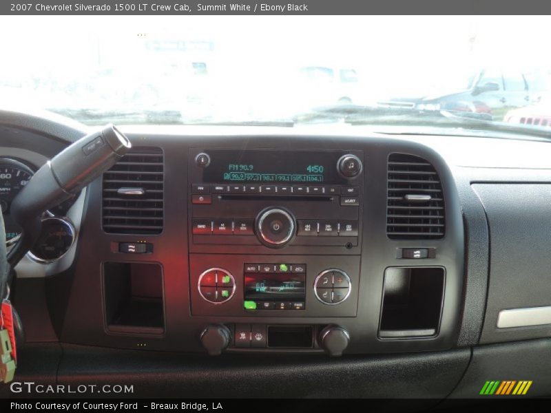 Summit White / Ebony Black 2007 Chevrolet Silverado 1500 LT Crew Cab