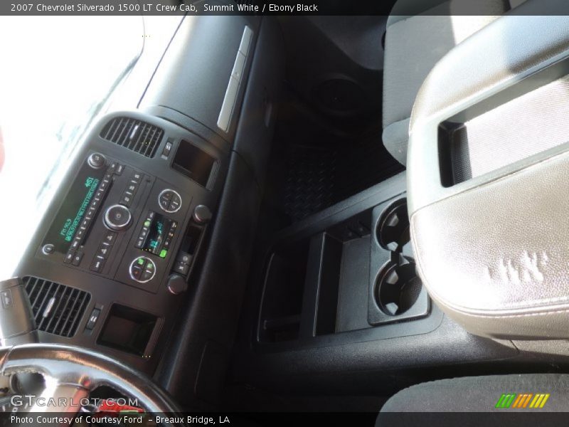 Summit White / Ebony Black 2007 Chevrolet Silverado 1500 LT Crew Cab