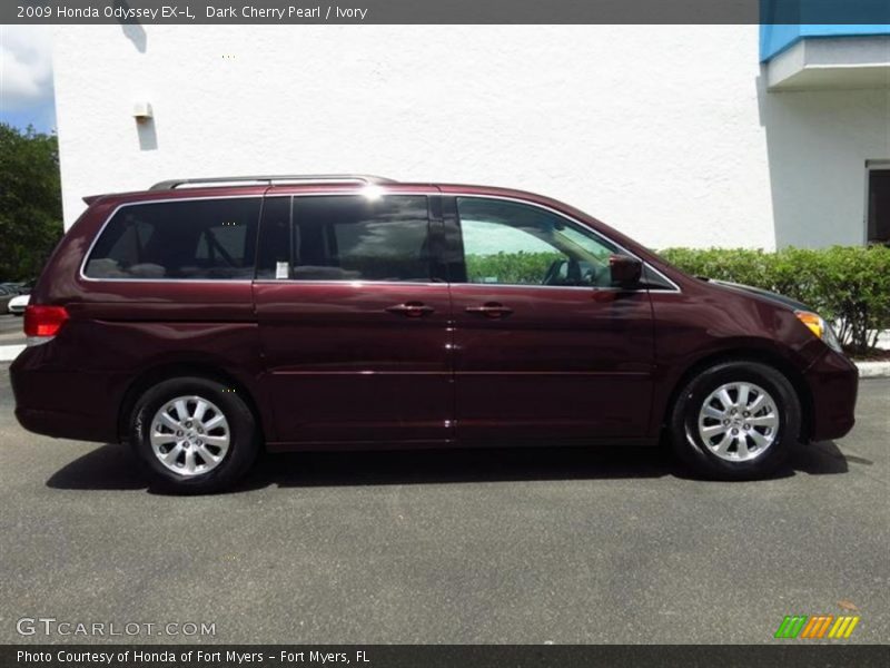 Dark Cherry Pearl / Ivory 2009 Honda Odyssey EX-L