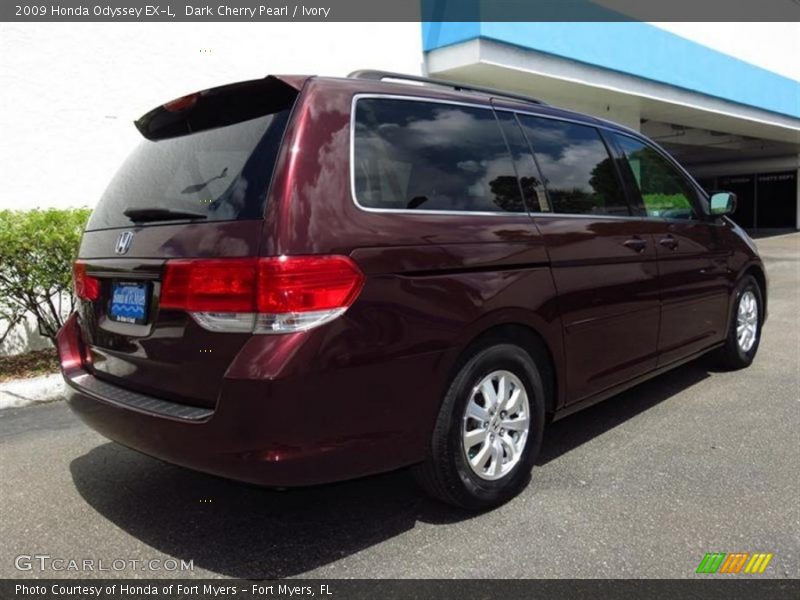 Dark Cherry Pearl / Ivory 2009 Honda Odyssey EX-L