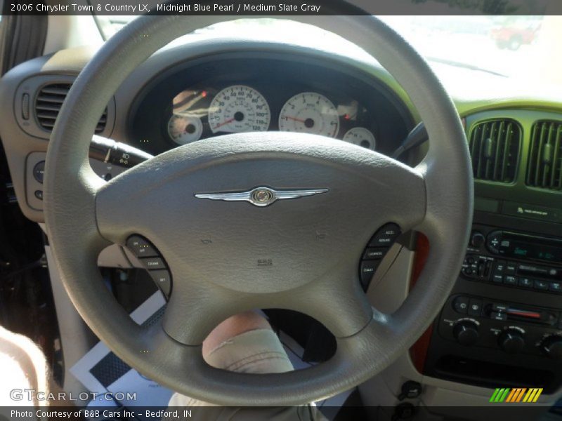 Midnight Blue Pearl / Medium Slate Gray 2006 Chrysler Town & Country LX