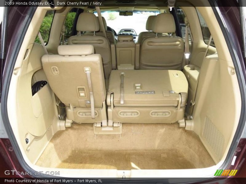 Dark Cherry Pearl / Ivory 2009 Honda Odyssey EX-L