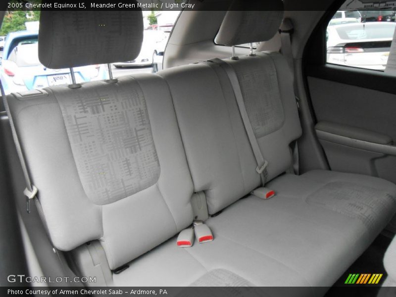 Rear Seat of 2005 Equinox LS