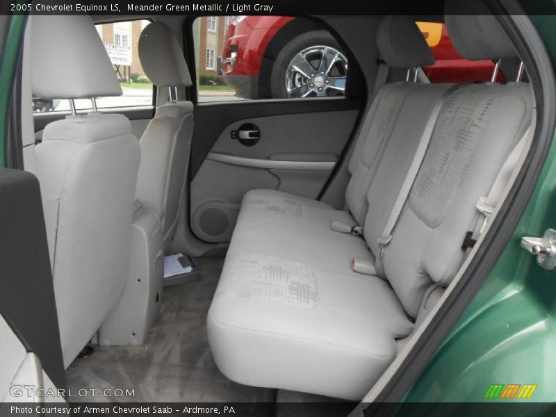 Rear Seat of 2005 Equinox LS