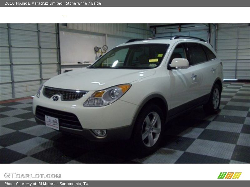 Stone White / Beige 2010 Hyundai Veracruz Limited