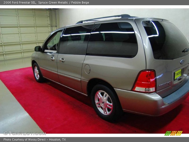 Spruce Green Metallic / Pebble Beige 2006 Ford Freestar SEL