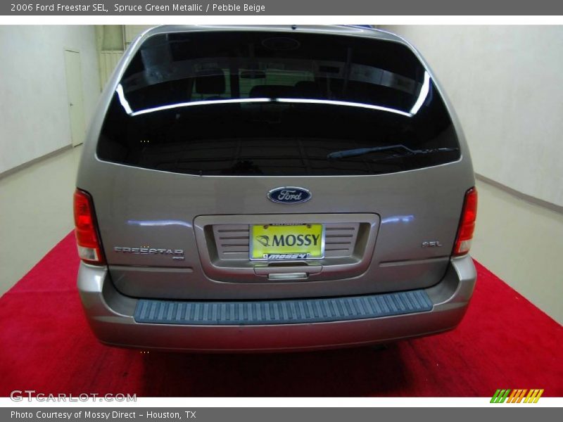 Spruce Green Metallic / Pebble Beige 2006 Ford Freestar SEL