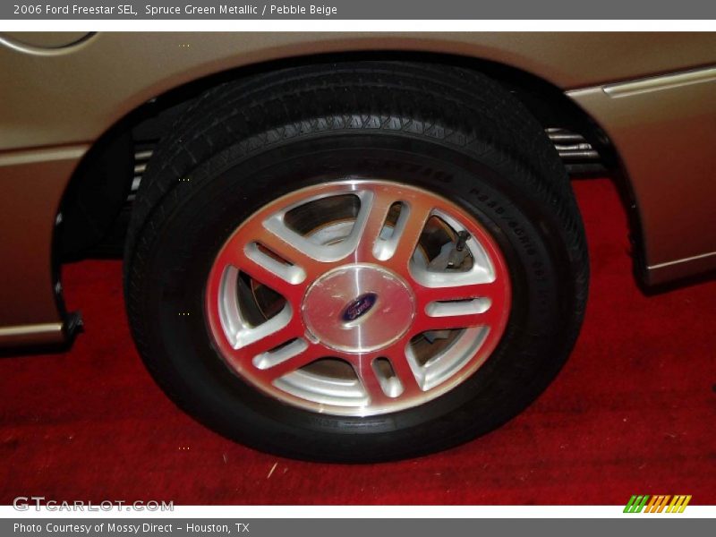 Spruce Green Metallic / Pebble Beige 2006 Ford Freestar SEL