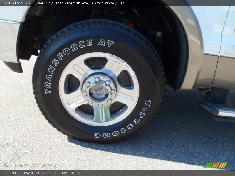 Oxford White / Tan 2006 Ford F250 Super Duty Lariat SuperCab 4x4