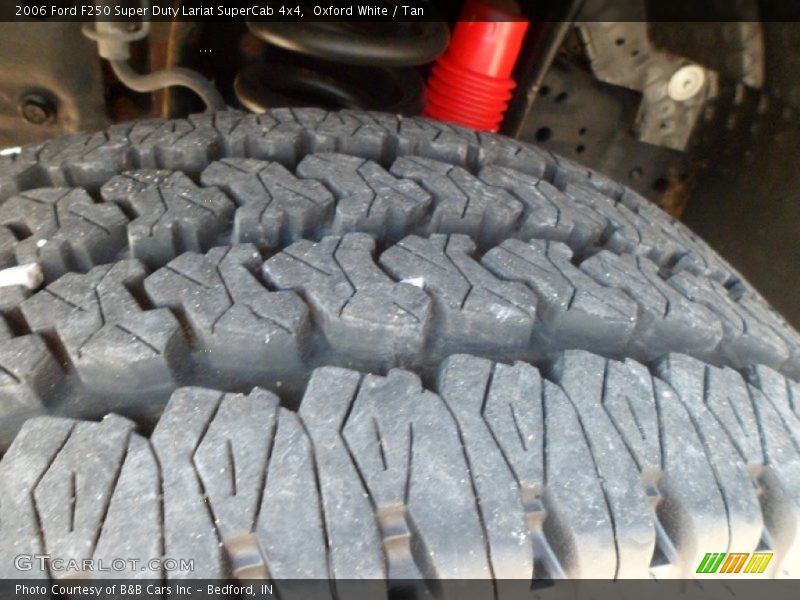 Oxford White / Tan 2006 Ford F250 Super Duty Lariat SuperCab 4x4