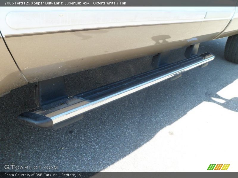 Oxford White / Tan 2006 Ford F250 Super Duty Lariat SuperCab 4x4