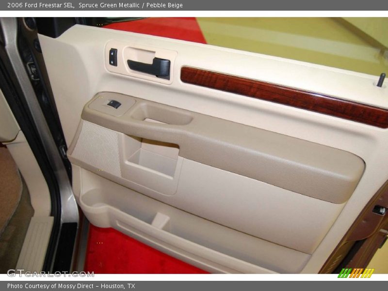 Spruce Green Metallic / Pebble Beige 2006 Ford Freestar SEL