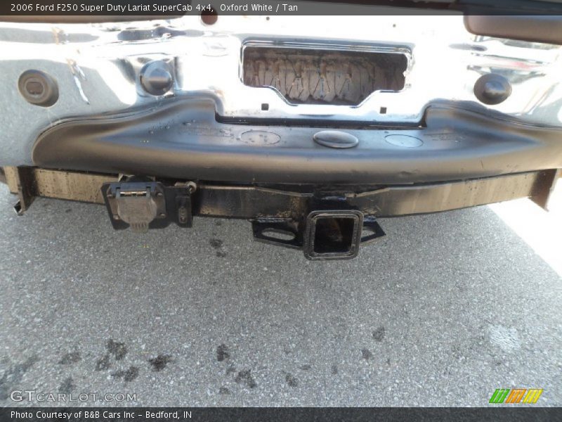 Oxford White / Tan 2006 Ford F250 Super Duty Lariat SuperCab 4x4