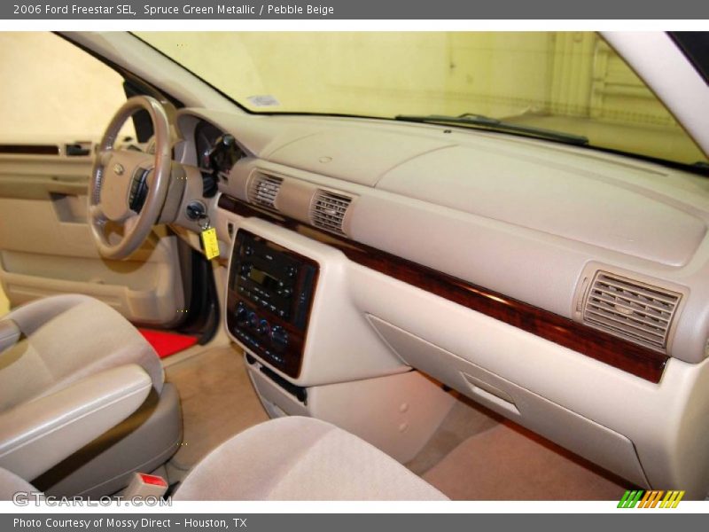 Spruce Green Metallic / Pebble Beige 2006 Ford Freestar SEL