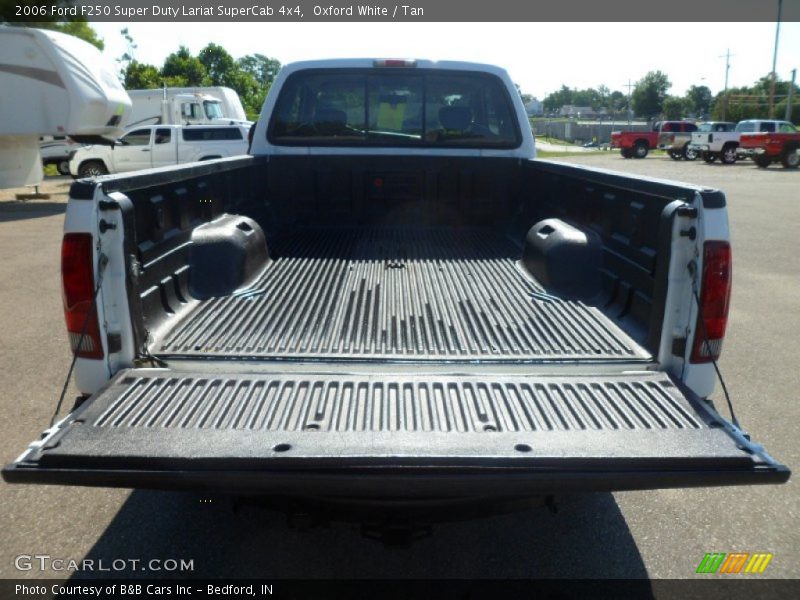 Oxford White / Tan 2006 Ford F250 Super Duty Lariat SuperCab 4x4
