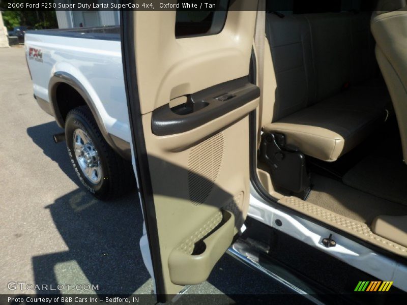 Oxford White / Tan 2006 Ford F250 Super Duty Lariat SuperCab 4x4