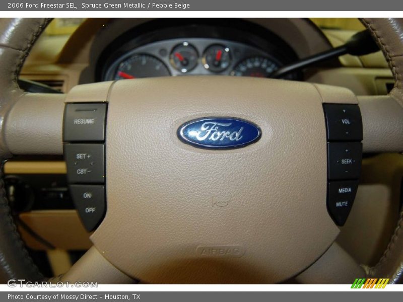 Spruce Green Metallic / Pebble Beige 2006 Ford Freestar SEL