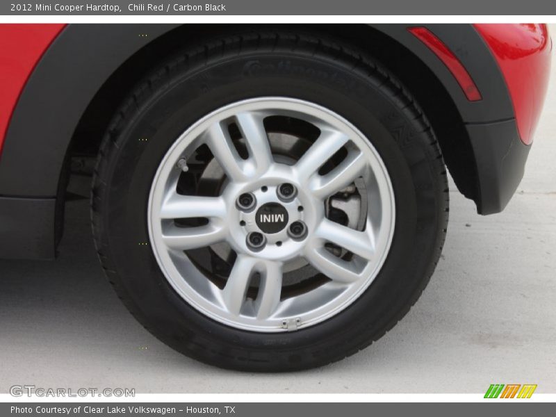 Chili Red / Carbon Black 2012 Mini Cooper Hardtop