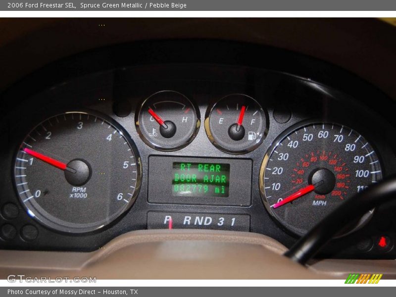 Spruce Green Metallic / Pebble Beige 2006 Ford Freestar SEL