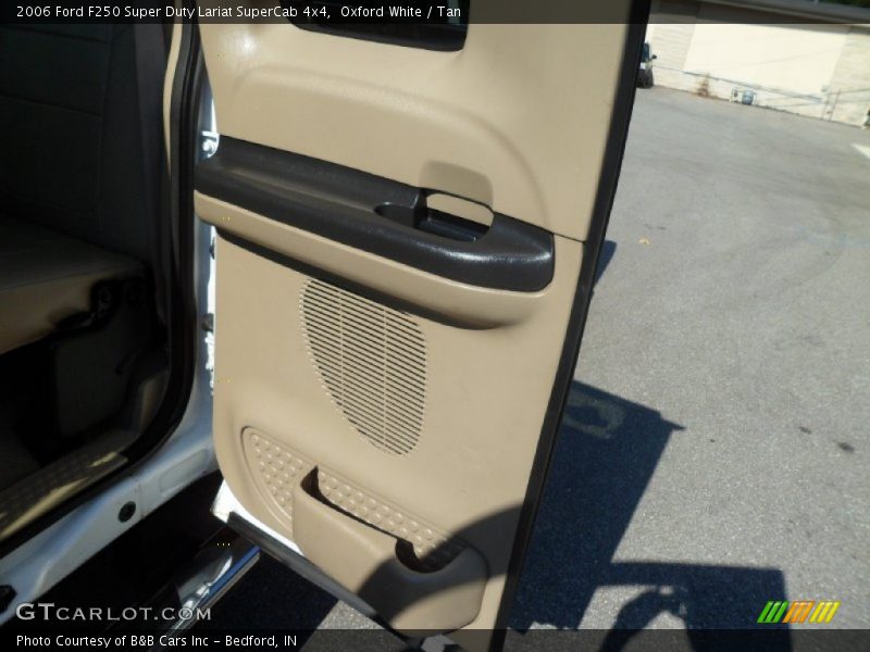Oxford White / Tan 2006 Ford F250 Super Duty Lariat SuperCab 4x4