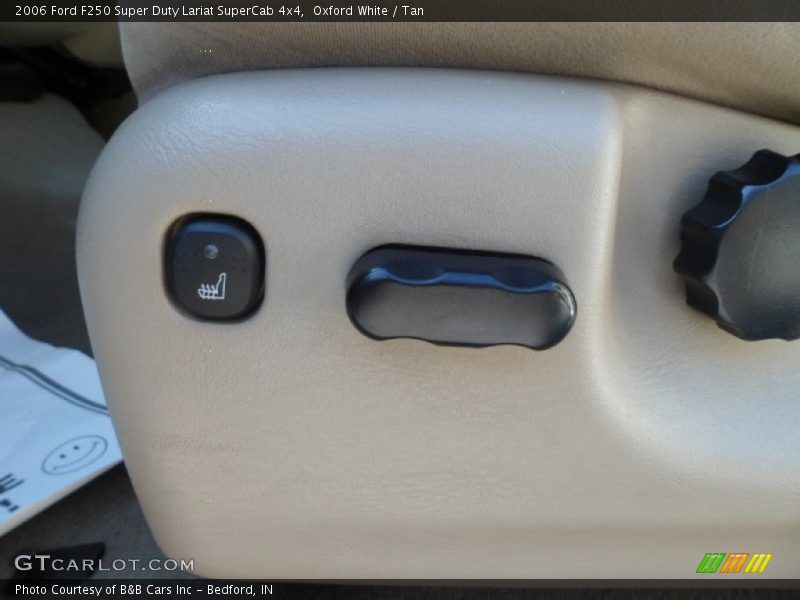 Oxford White / Tan 2006 Ford F250 Super Duty Lariat SuperCab 4x4
