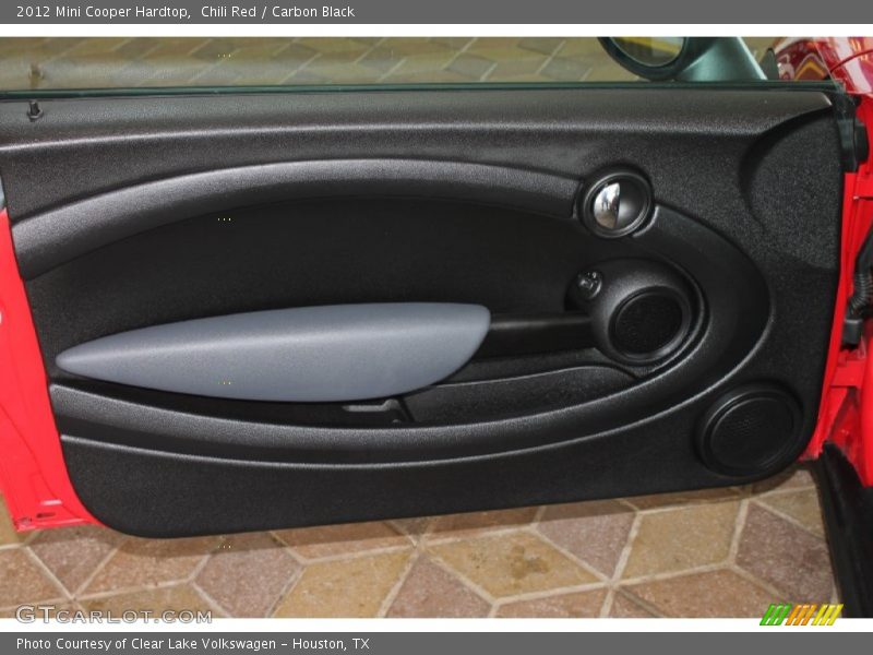 Chili Red / Carbon Black 2012 Mini Cooper Hardtop