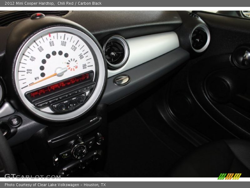 Chili Red / Carbon Black 2012 Mini Cooper Hardtop