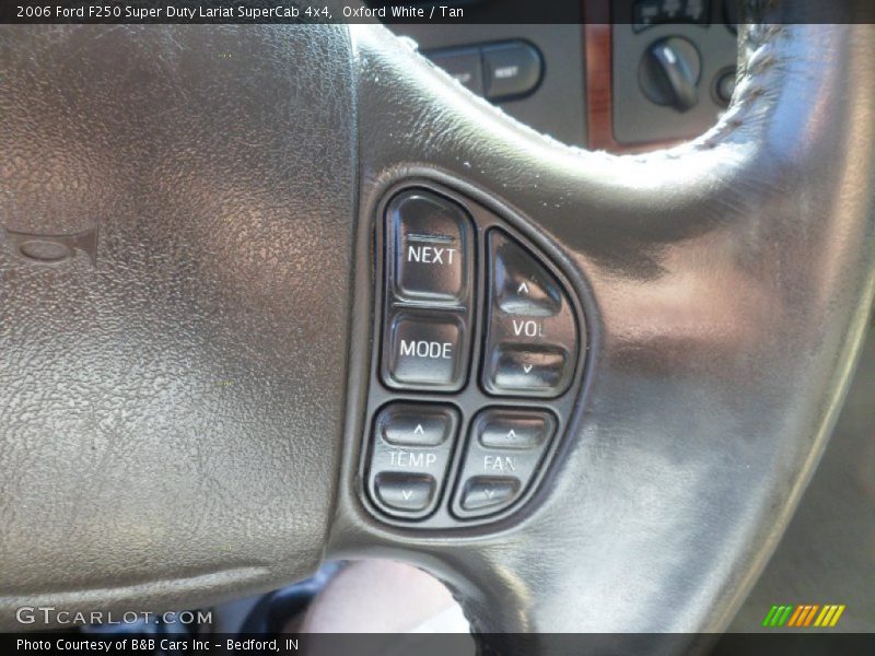 Oxford White / Tan 2006 Ford F250 Super Duty Lariat SuperCab 4x4