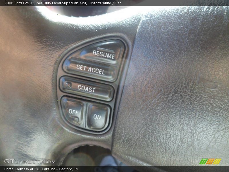 Oxford White / Tan 2006 Ford F250 Super Duty Lariat SuperCab 4x4